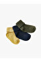 3-Piece Basic Socks Set Cotton