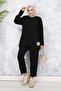 Coat of Arms Two Thread Suit Black 4571 - 3