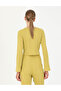 Green Crop Top Knitted Cardigan 50263591 -Vr235 - 6
