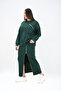 Women's Plus Size Zipper Detailed Skirt Set 8159-25 - 2