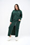 Women's Plus Size Zipper Detailed Skirt Set 8159-25