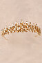 Crystal Stone Bridal Henna Crown Special for Women Bridal Wedding Crown Honey - 6
