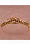 Crystal Stone Bridal Princess Crown Leaf Model Queen Crown Honey - 4