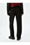 Binding Waist Three Thread Sweatpants with Pockets - 4