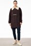 Brown Shepherd's Knitwear Coat - Button Detailed - 2