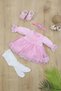 Baby Girl Mevlüt Dress Wedding Dress French Lace Mevlit Set Baby Mevlüt Set Stl6839