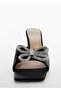 Strass Detailed Heeled Sandals - 4
