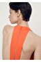 Wraped Back Cut Dress - 5