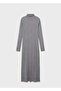 Perkins Collar Knitwear Dress - 3
