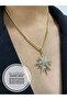 North Star Zircon Stone Necklace - 7