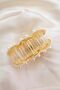 Lace Flower Pearl Transparent Latch Buckle 7 Cm. - 3