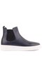 - Navy Blue Genuine Leather Men's Chelsea Boots 250-041