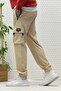 Men's Cargo Pocket Zippered Parachute Seasonal Jogger Pants - 5