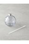 Christmas Star Glass Glass with Straw 400 ml - 2