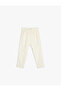 Bow-Tie Trousers, Linen Blend, Pocket Detail, Elastic Waist