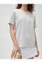 Oversize T-Shirt Back Printed Crew Neck Short Sleeve Cotton - 5