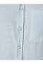 Summer Shirt Short Sleeve Pocket Detailed Classic Collar - 6
