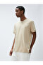 Basic T-Shirt Crew Neck Sleeve Detailed