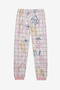 Girl's Nature Antique Green Thermal Pajamas Set - 3