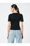 Women's Black Sweater - 4