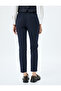 Slim Fit Pocketed Cigarette Fabric Trousers - 4