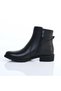 Women's Genuine Leather Black Color Daily Boots - 2