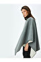 Classic Long Oversize Poncho - 2