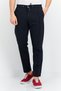 Men Regular Fit Solid Sweatpants, Navy