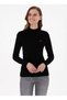 U.S. Polo Assn. Crew Neck Slim Fit Black Sweater Women Bergo