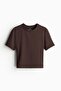 Cropped sports top in DryMove™
