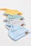 Baby Top Tie Emblem 4-Piece Cotton Beret - 2