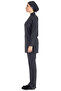 Anthracite Lycra Thick Stretchy Fabric Hijab Nurse Jersey and Hijab Doctor Jersey Kit - 7