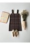 Girl's Tweed Gilet Dress - 2