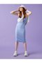 Rochie din velur din bumbac - 2