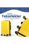 Cats Hardshell Spinner Luggage Set, Yellow, 3 Pcs. 44 - 66 - 99 lbs - 8