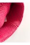 Women's Beanie with Fur Pompom and Pearl Stones - 3
