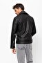 Kuzey Men's Leather Coat - 3
