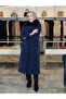 Women's Fur Collar Pocket Coat 13699 - 6