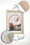 3 Piece 3D Poster Painting Set with Real Wood Frame - Ersy3Set9 - 5