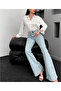 Asia Snowwashing High Waist Spanish Jeans - 3