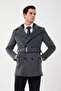 Men's Cashmere Coat 6047-05 Anthracite