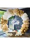 Balloon Set Chrome Gold-Sea Sand-White 60-Piece Balloon Chain Set