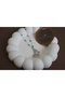 Turquoise Stone Chain Butterfly End Steel Necklace - 4