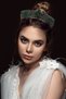 Antares Model Bridal Henna Crown Princess Crown Crystal Wedding Henna Crown Green - 3