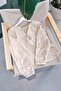 Ms251 Embroidered Laced Ecru Blouse - 5