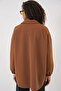 0674 Oversize Shirt with Pockets - Tan - 7