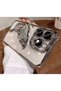 Apple iPhone 15 Plus Compatible Juicy Butterfly Case Cover (Silver)
