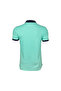 Marine Mint Green Men's Polo Collar T-Shirt S Size - 2