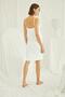 Women'S, Ecru, 94% Viscose, 6% Elastane Maternity, Postpartum Dressing Gown Nightgown Tk,Tl - 7