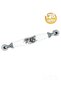 (12.8cm)- Porcelain Handle Cabinet Drawer Furniture Kitchen Child Handle Ruby 128mm(12.8cm)-- Stk1583